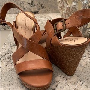 Jessica Simpson wedges